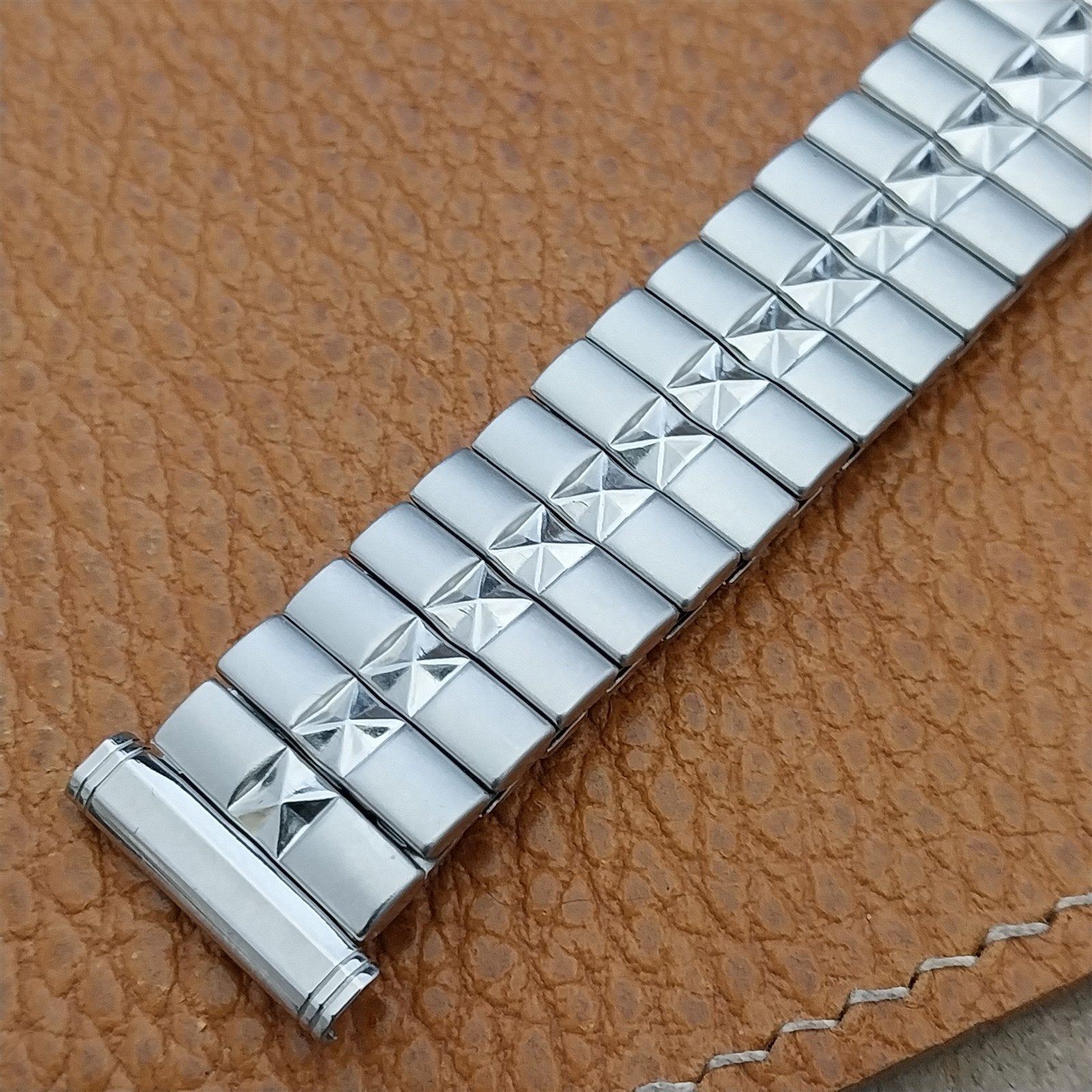 19mm 18mm 16mm Stainless Steel Expansion Duchess Unused 1950s Vintage Watch Band