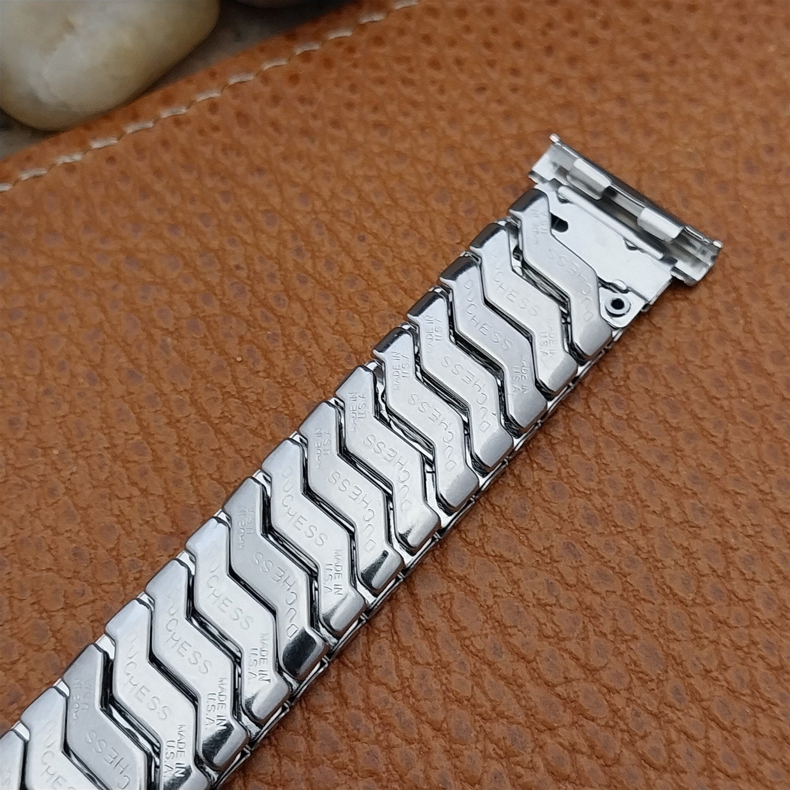 19mm 18mm 16mm Stainless Steel Expansion Duchess Unused 1950s Vintage Watch Band