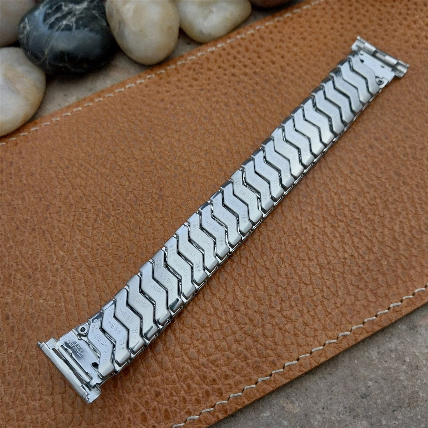 19mm 18mm 16mm Stainless Steel Expansion Duchess Unused 1950s Vintage Watch Band
