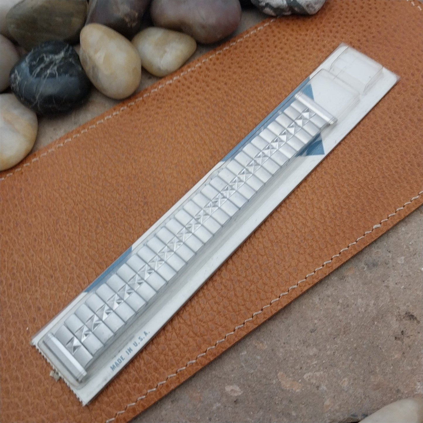 19mm 18mm 16mm Stainless Steel Expansion Duchess Unused 1950s Vintage Watch Band