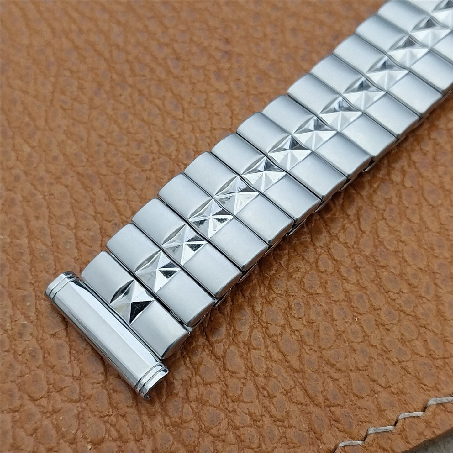 19mm 18mm 16mm Stainless Steel Expansion Duchess Unused 1950s Vintage Watch Band