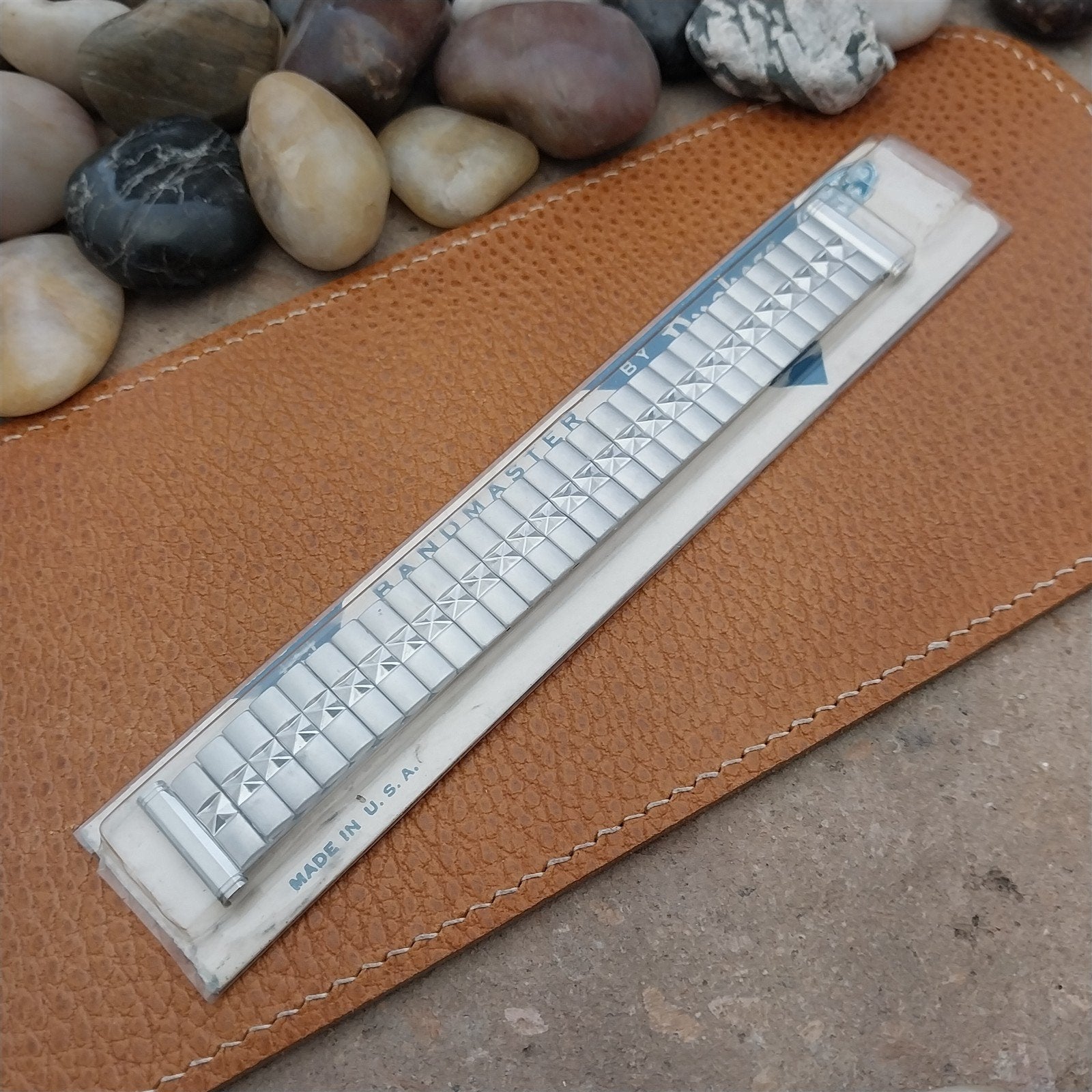 19mm 18mm 16mm Stainless Steel Expansion Duchess Unused 1950s Vintage Watch Band