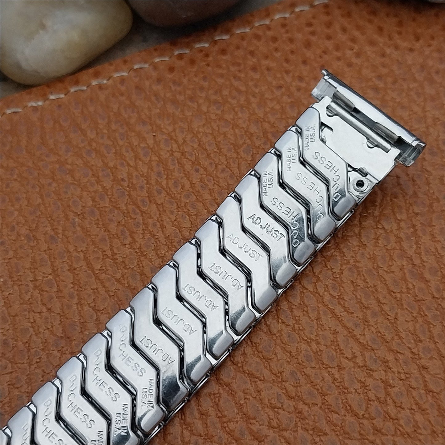 19mm 18mm 16mm Stainless Steel Expansion Duchess Unused 1950s Vintage Watch Band