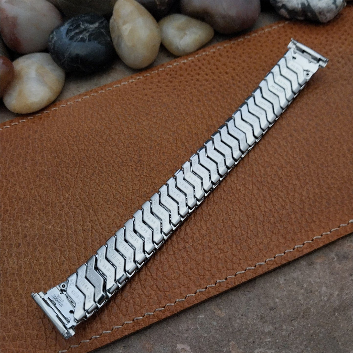 19mm 18mm 16mm Stainless Steel Expansion Duchess Unused 1950s Vintage Watch Band