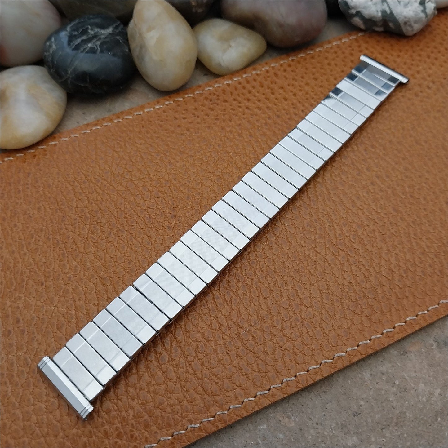 19mm 18mm 16mm Stainless Steel Expansion Duchess Unused 1950s Vintage Watch Band