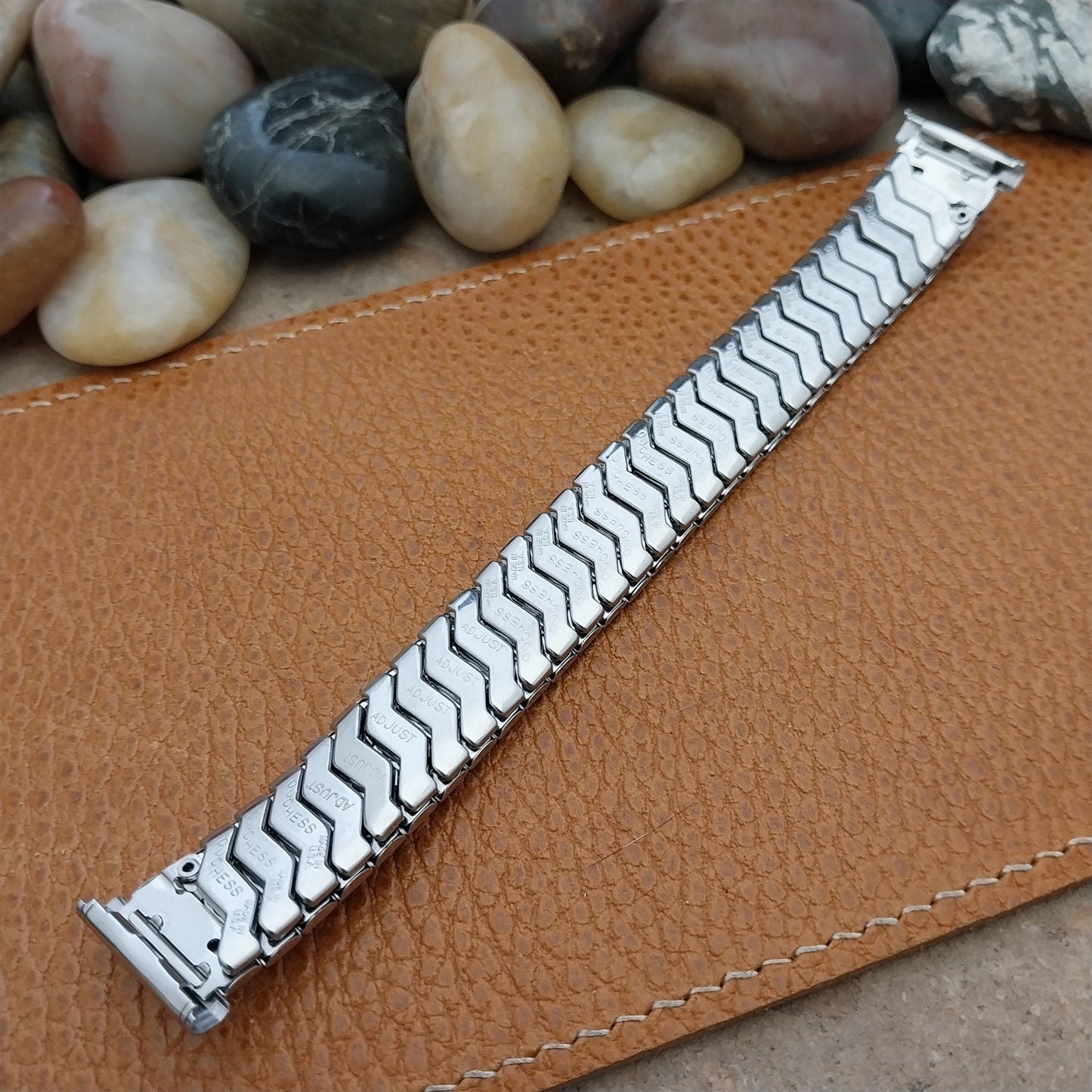 19mm 18mm 16mm Stainless Steel Expansion Duchess Unused 1950s Vintage Watch Band