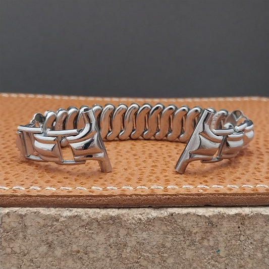 1940s Vintage 19mm 18mm 16mm JB Champion Stainless Steel nos Unused Watch Band