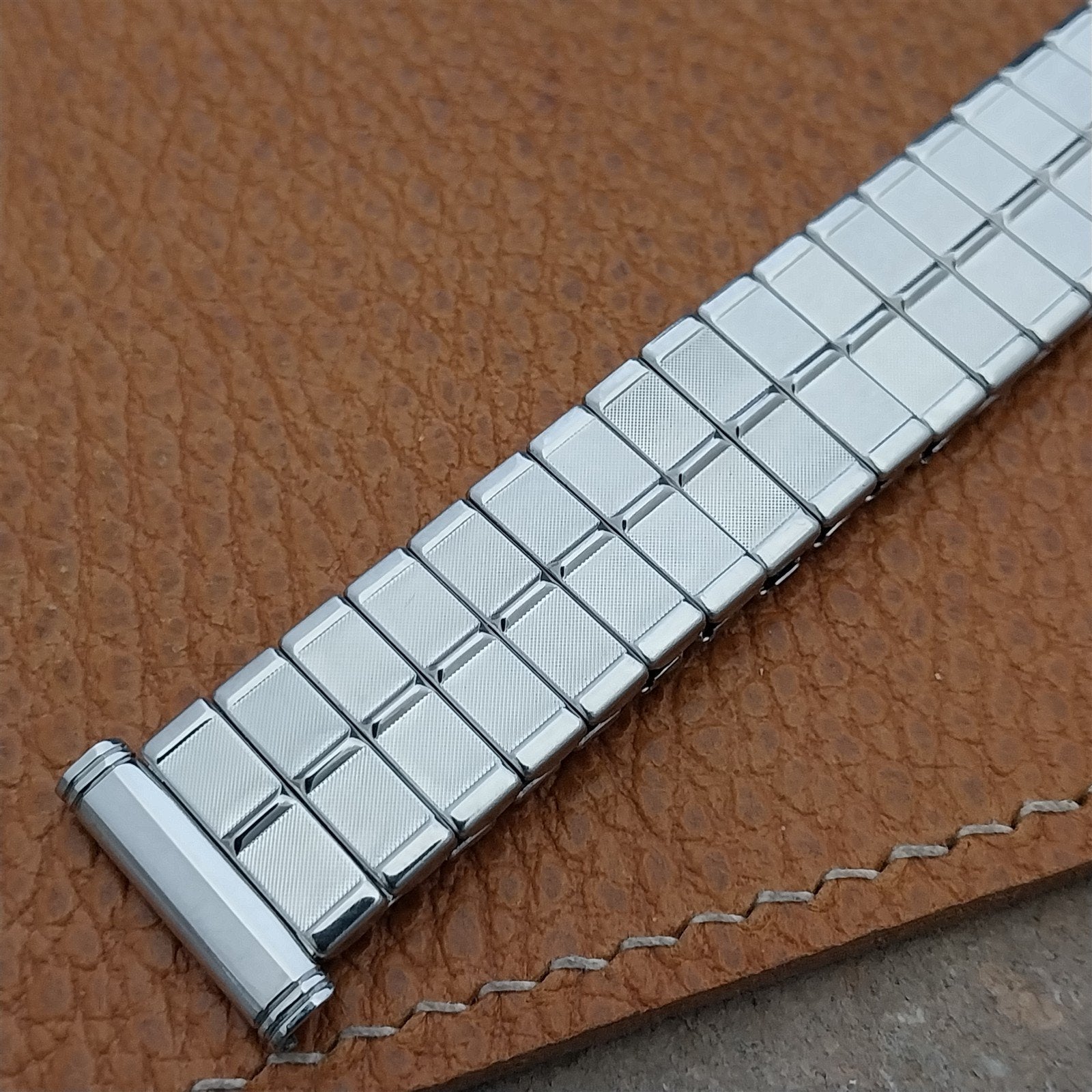 Vintage 19mm 18mm 16mm Duchess Classic Stainless Steel 1950s Stretch Watch Band