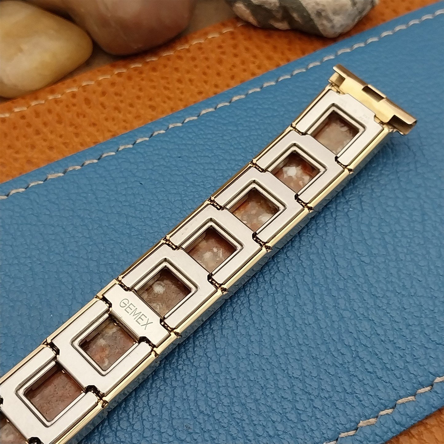 Vintage 19mm 18mm 16mm 12K Gold-Filled Gemex Monte Carlo Unused 1950s Watch Band