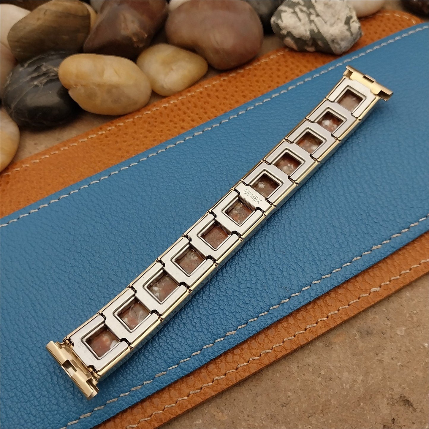 Vintage 19mm 18mm 16mm 12K Gold-Filled Gemex Monte Carlo Unused 1950s Watch Band