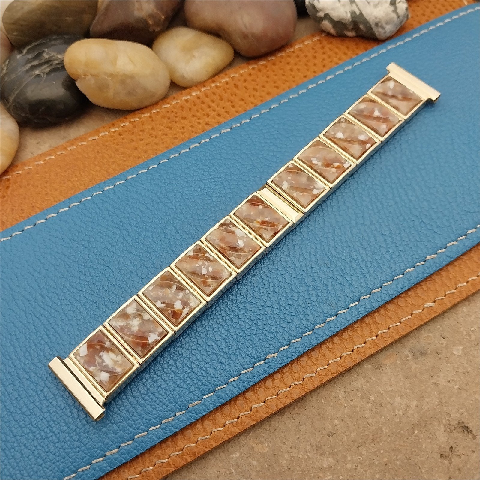 Vintage 19mm 18mm 16mm 12K Gold-Filled Gemex Monte Carlo Unused 1950s Watch Band