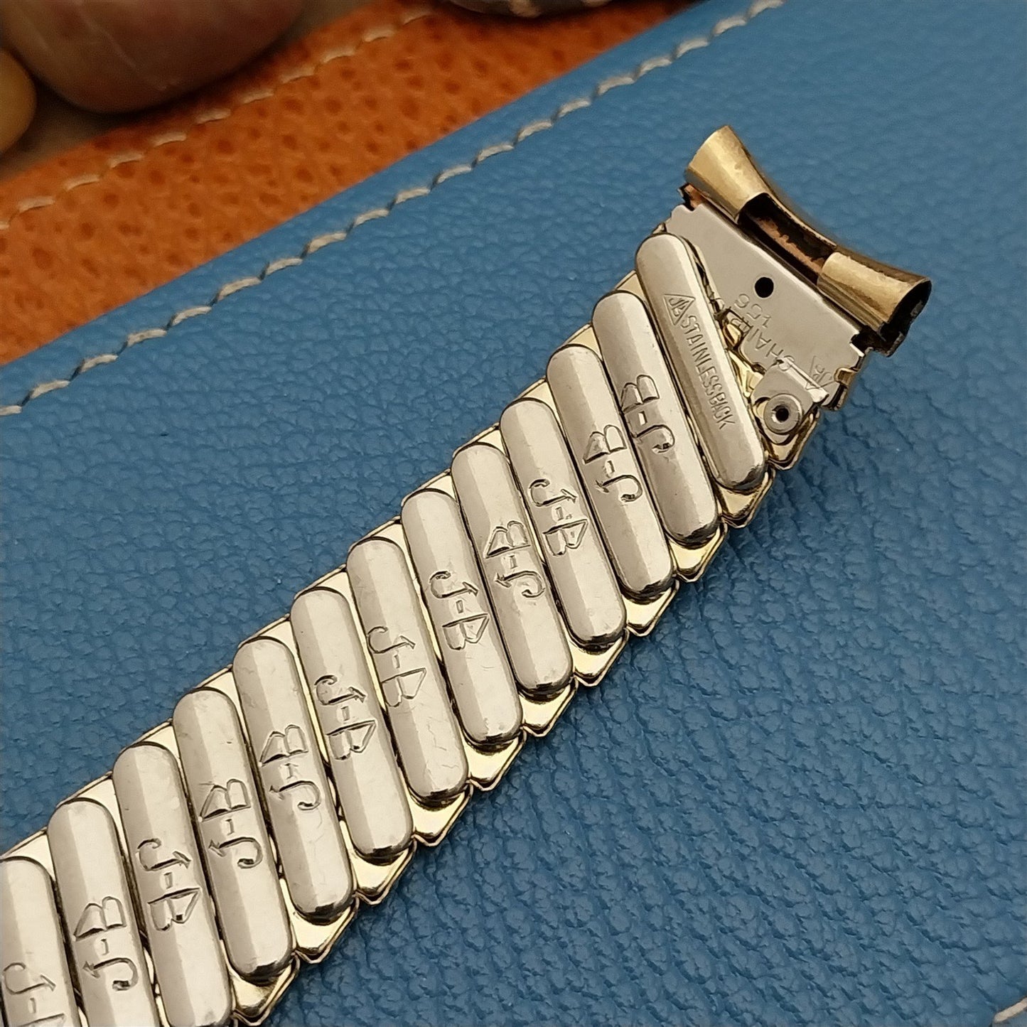 17.2mm 17mm 1950s Vintage Gold-Filled JB Champion Senator NOS Unused Watch Band