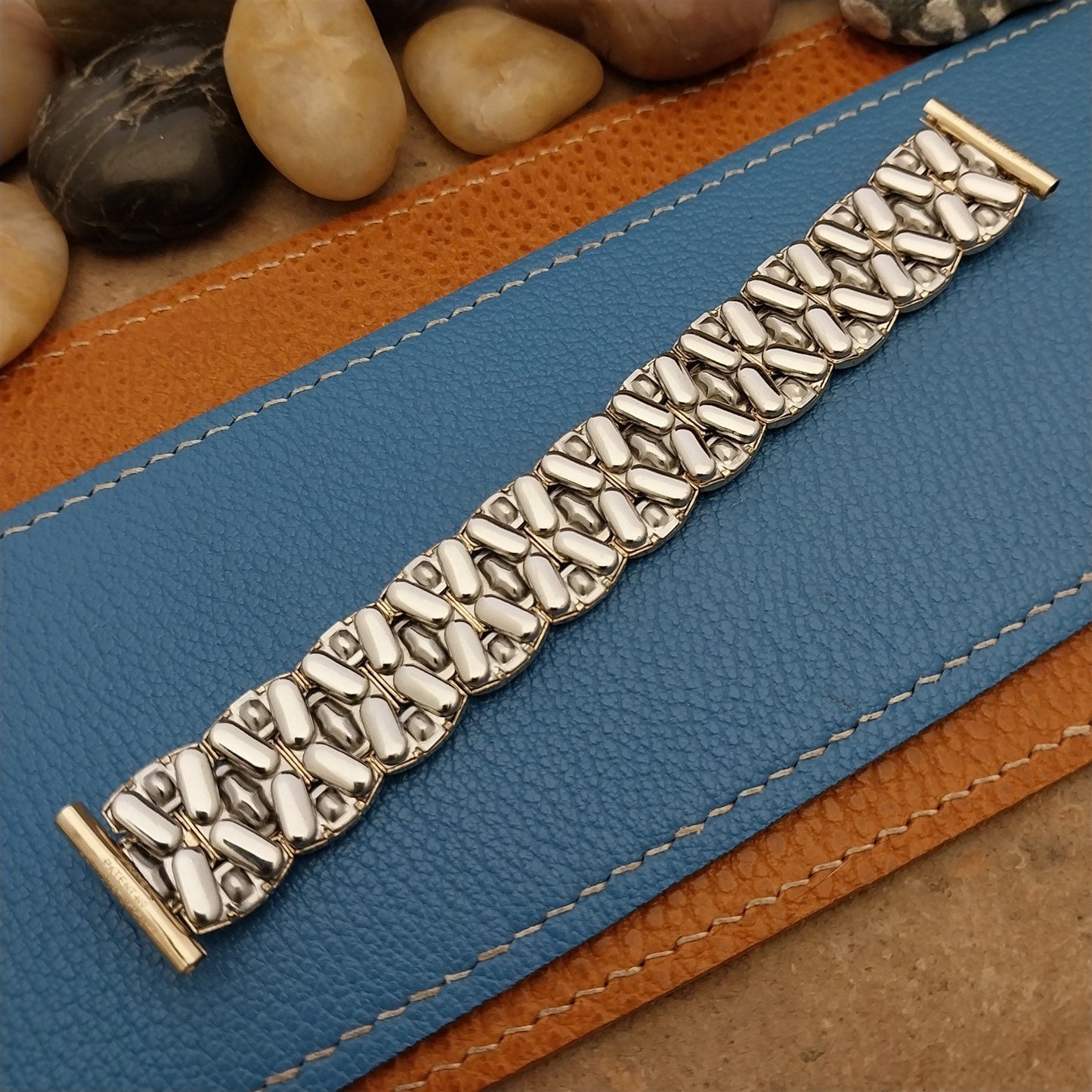 19mm 18mm Kaye Gold-Fill Quadra-Stretch Expansion Unused 50s Vintage Watch Band