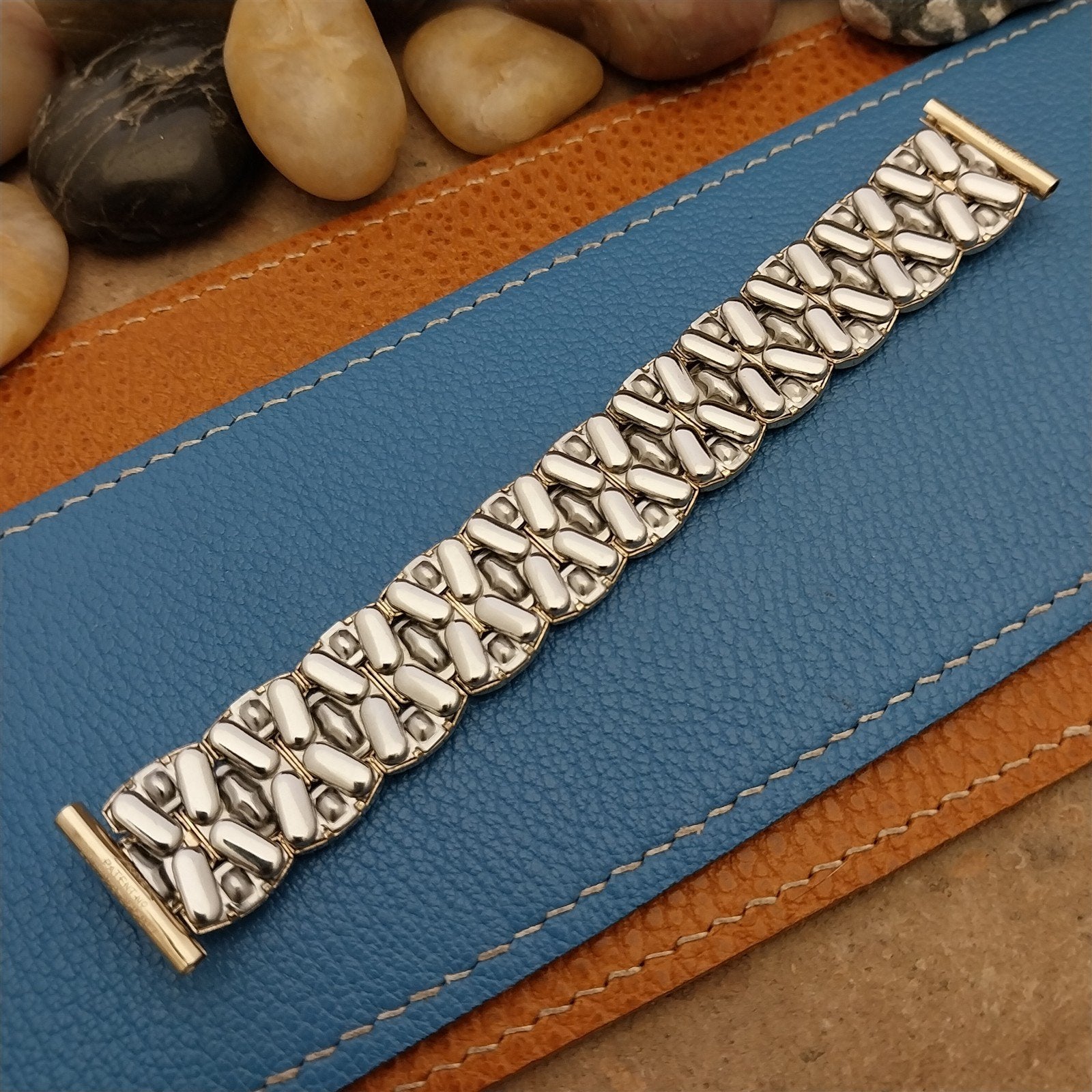 19mm 18mm Kaye Gold-Fill Quadra-Stretch Expansion Unused 50s Vintage Watch Band