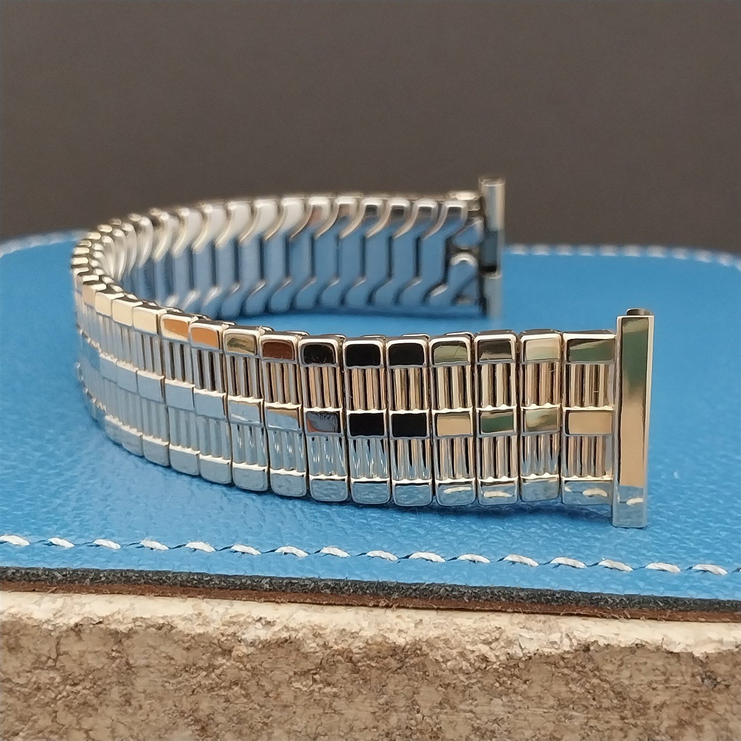 Speidel Aztec 19mm 18mm 16mm Yellow Gold-Fill Expansion NOS Vintage Watch Band