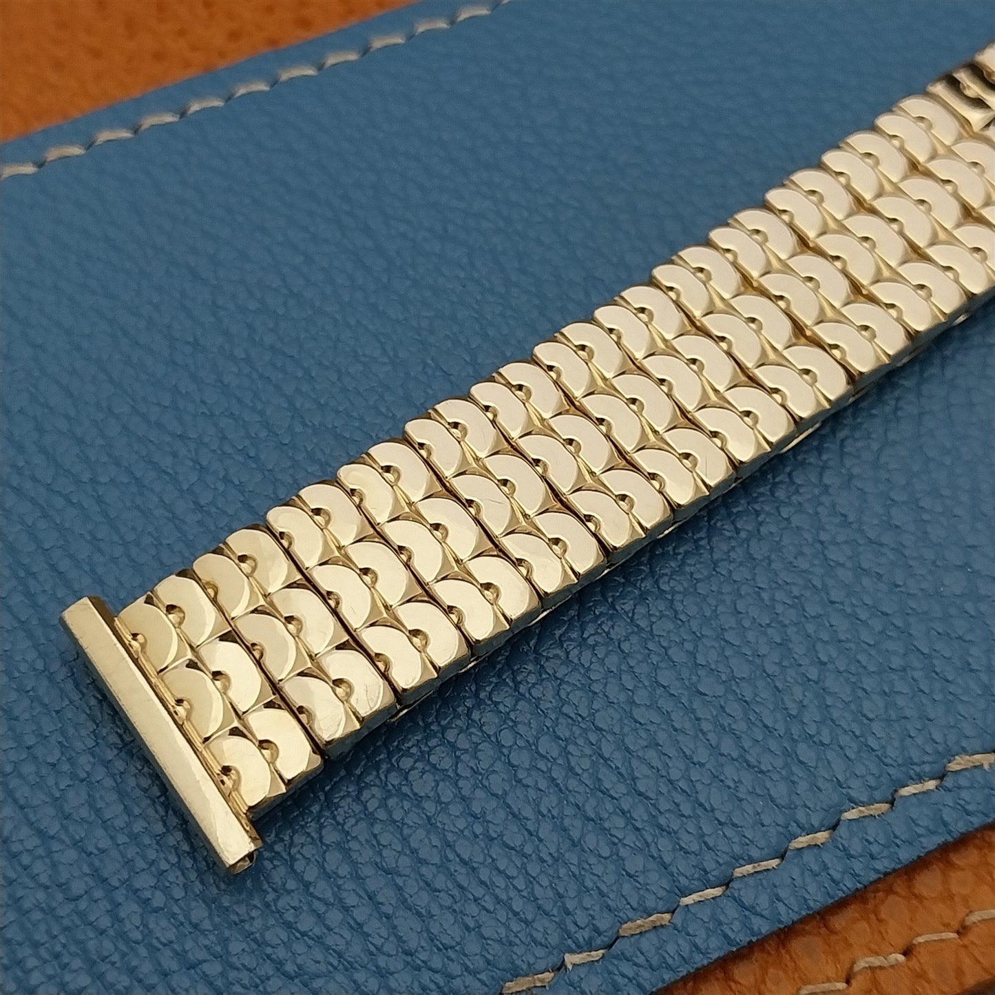 19mm 18mm 16mm 1956 Gold-Fill Speidel Honeycomb Unused 1950s Vintage Watch Band