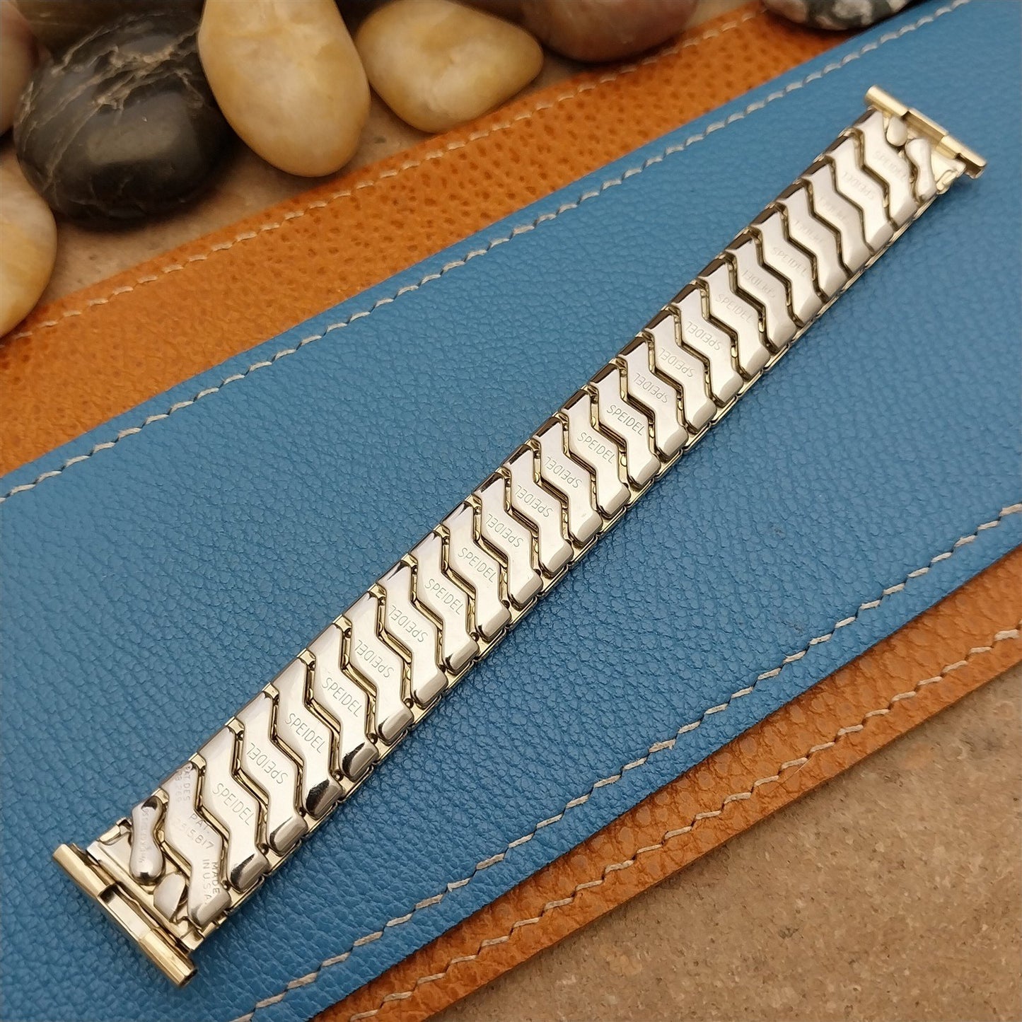 19mm 18mm 16mm 1956 Gold-Fill Speidel Honeycomb Unused 1950s Vintage Watch Band