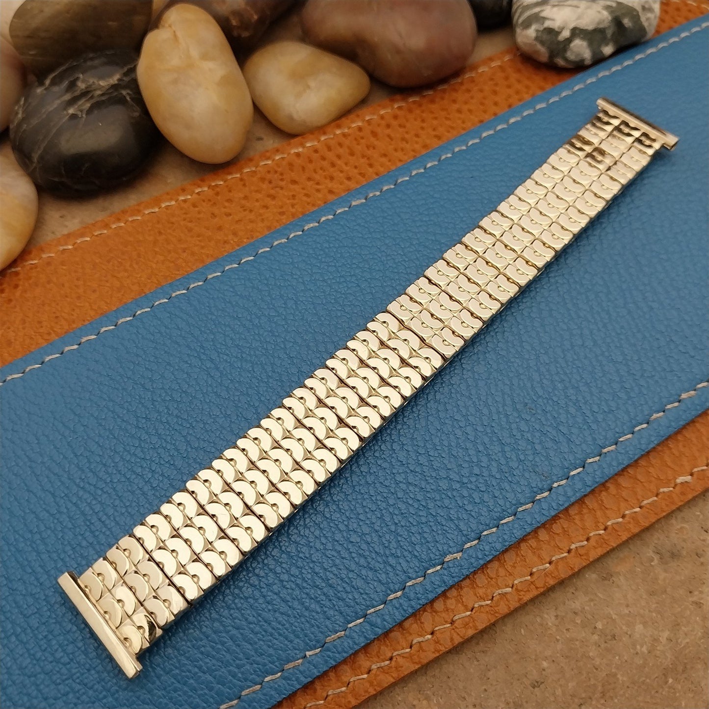 19mm 18mm 16mm 1956 Gold-Fill Speidel Honeycomb Unused 1950s Vintage Watch Band