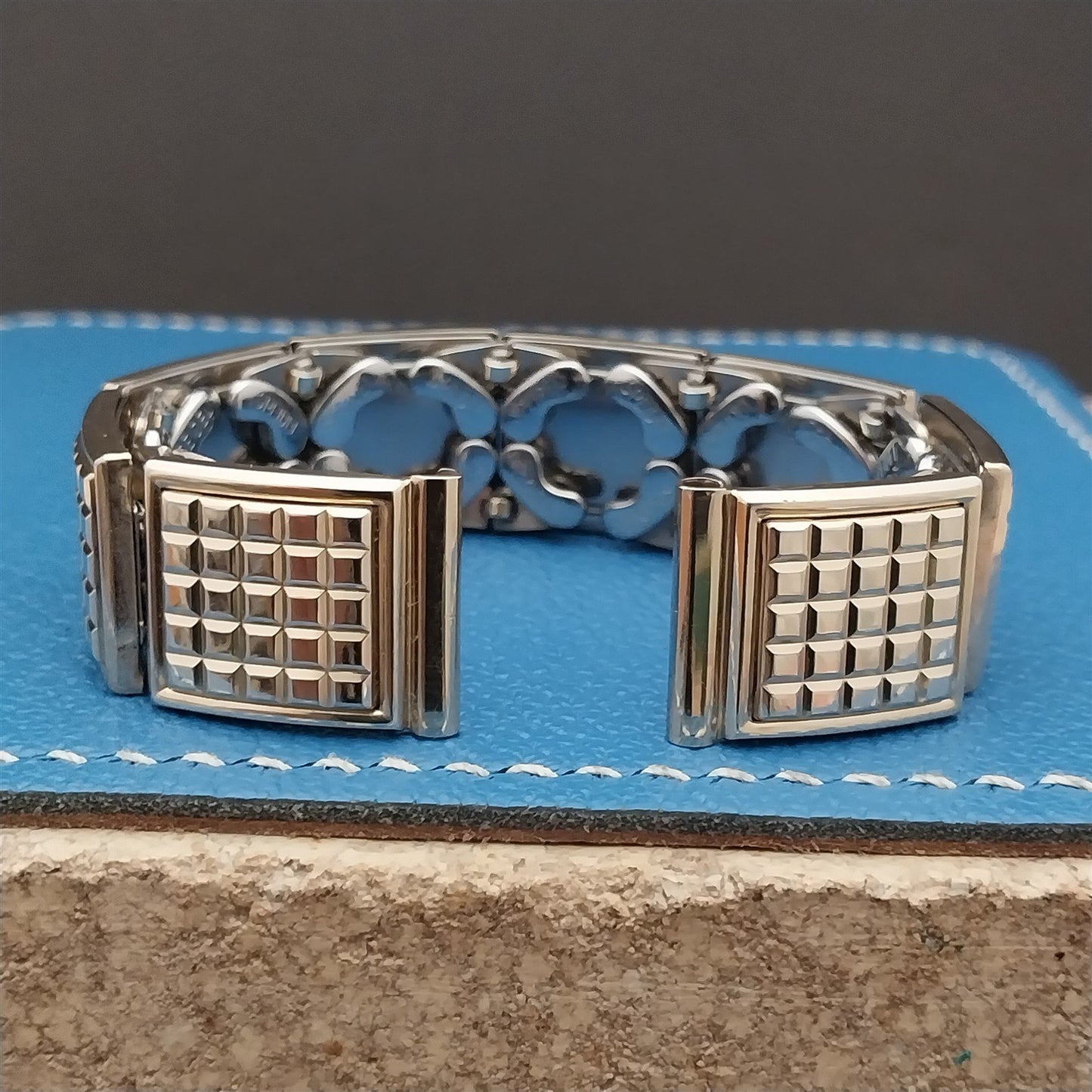 Vintage 5/8" 1950s Speidel Gold Filled Mid-Century Expansion Unused Watch Band