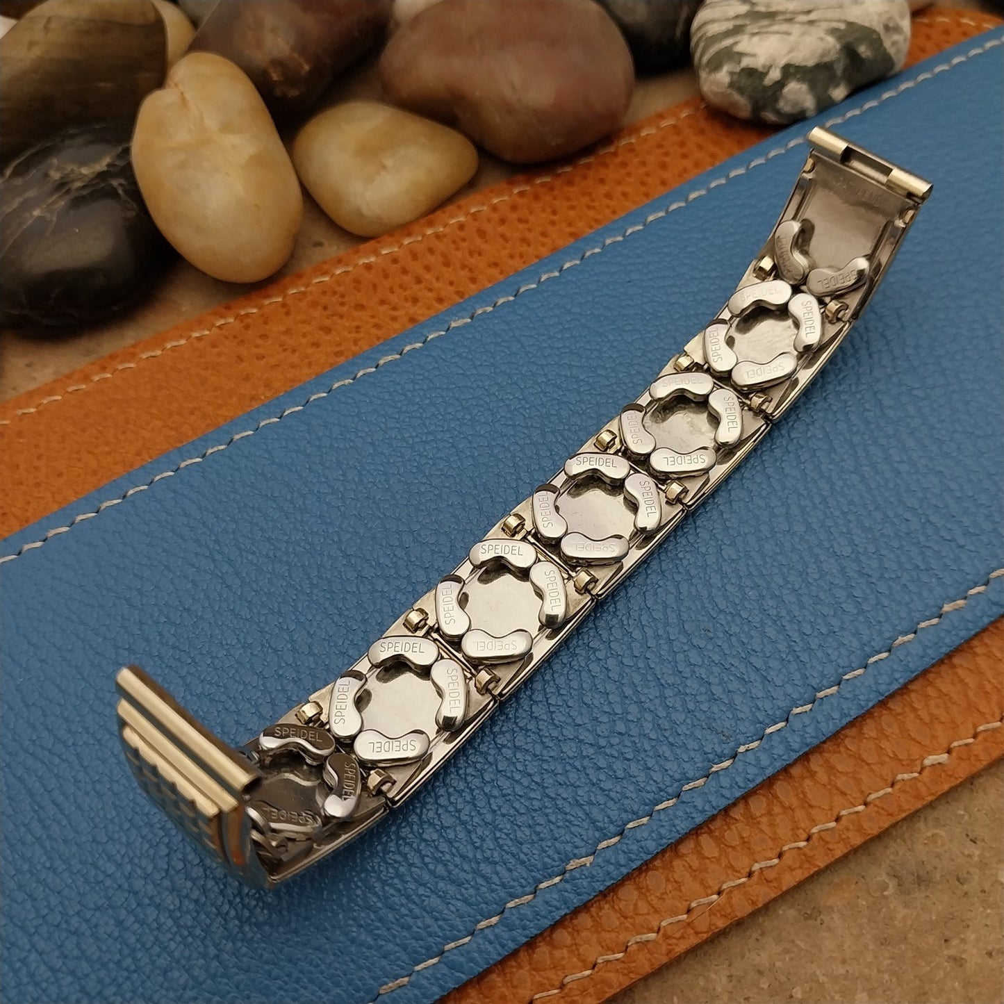 Vintage 5/8" 1950s Speidel Gold Filled Mid-Century Expansion Unused Watch Band