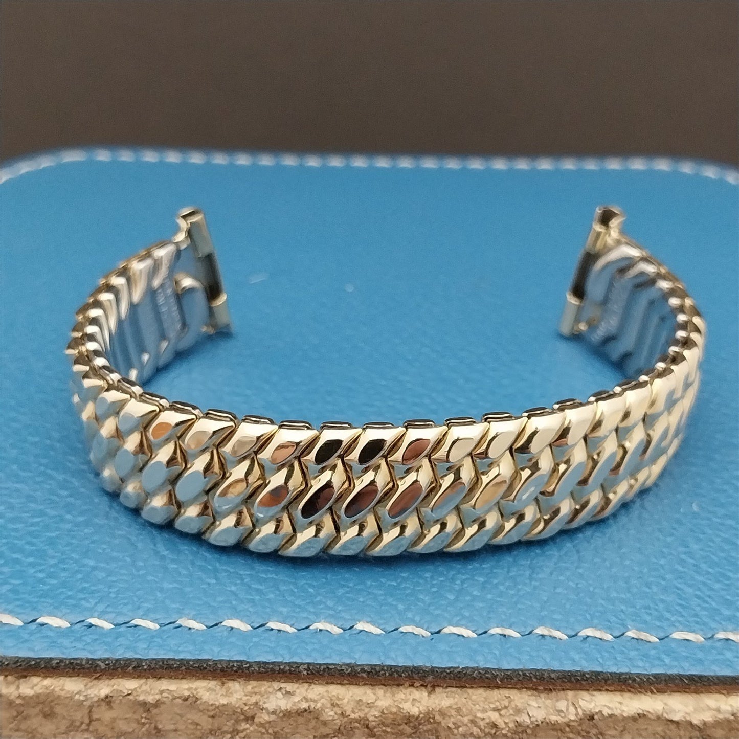 Vintage 5/8" Golden Templar Speidel Gold-Fill Classic 1950s Unused Watch Band