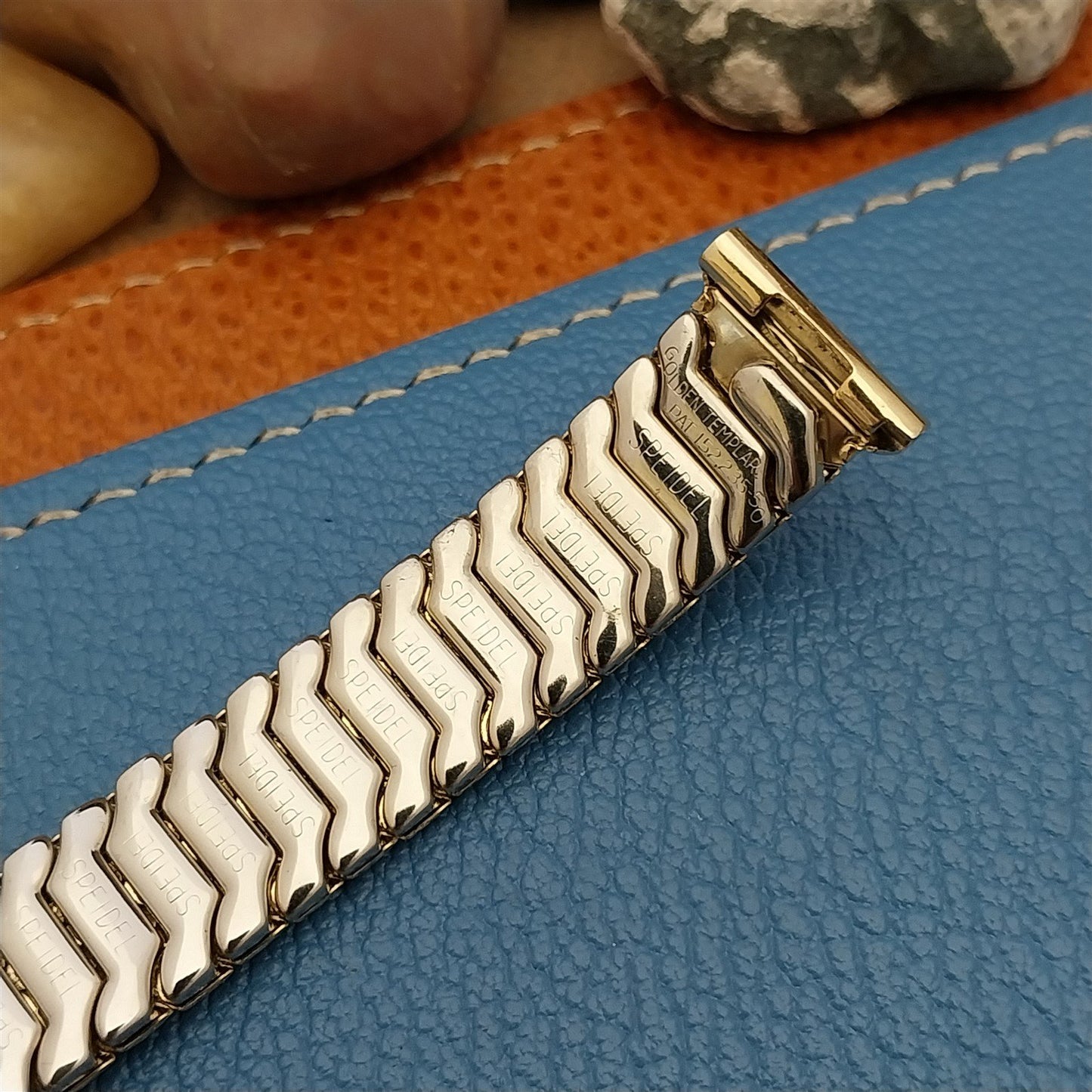 Vintage 5/8" Golden Templar Speidel Gold-Fill Classic 1950s Unused Watch Band