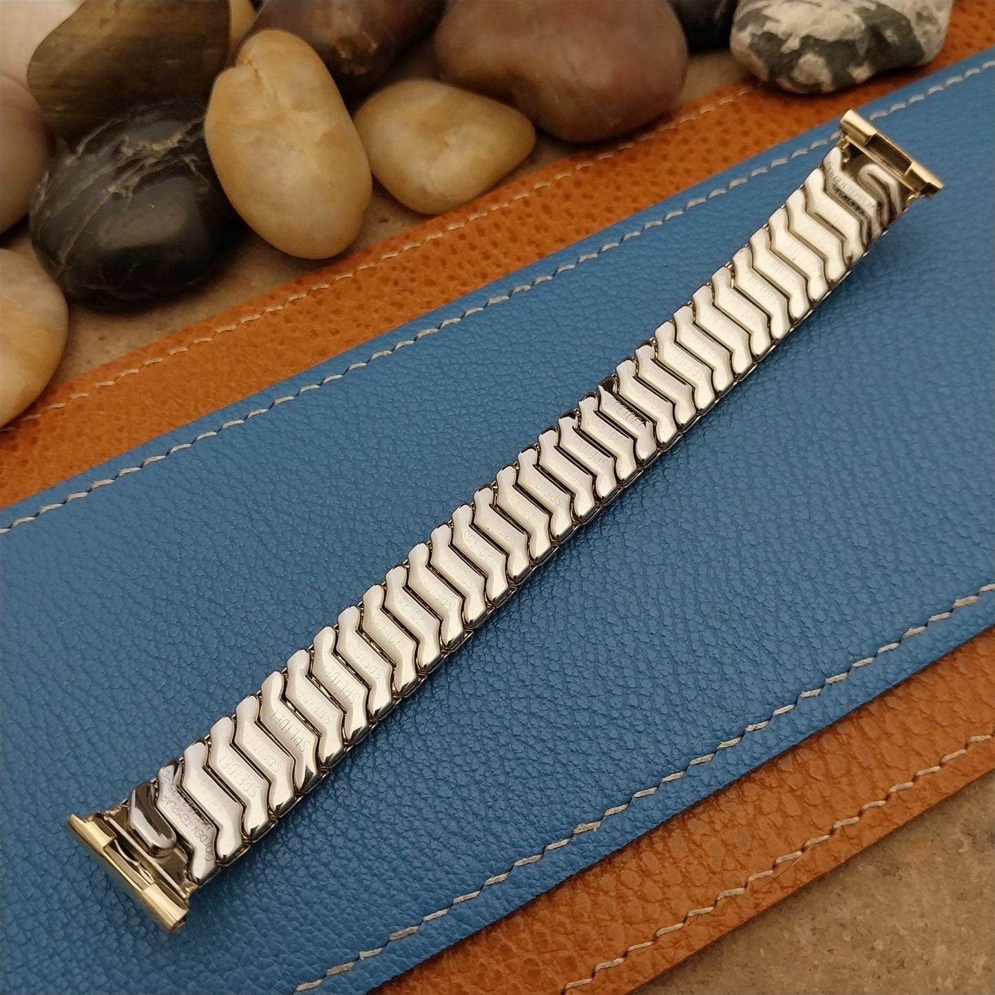 Vintage 5/8" Golden Templar Speidel Gold-Fill Classic 1950s Unused Watch Band