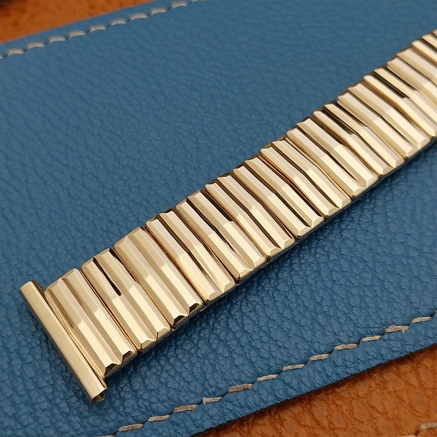 1956 Vintage Yellow Gold-Filled Speidel 19mm 18mm 16mm Unused Classic Watch Band