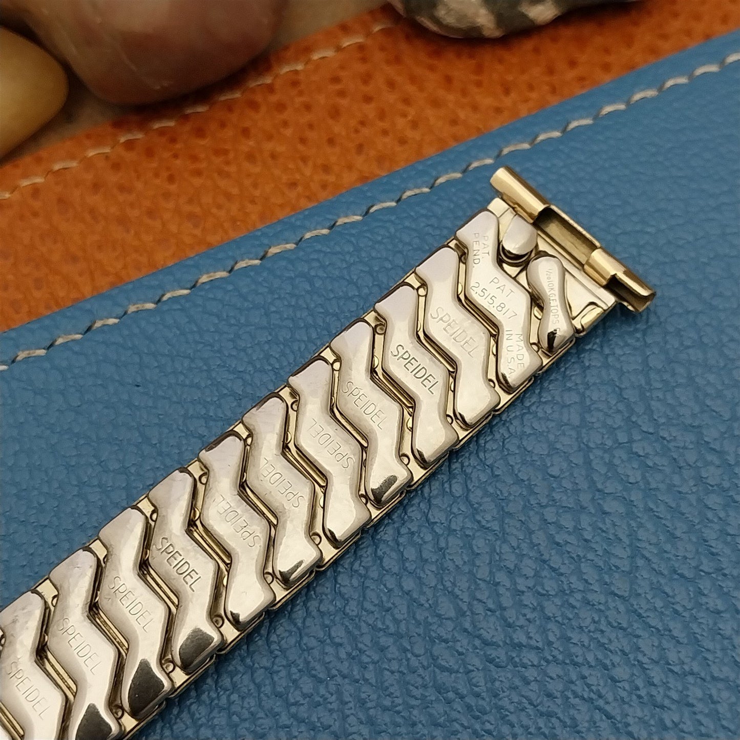 1956 Vintage Yellow Gold-Filled Speidel 19mm 18mm 16mm Unused Classic Watch Band