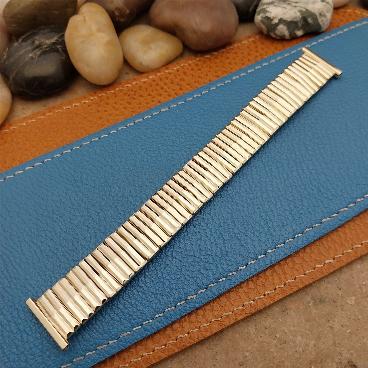 1956 Vintage Yellow Gold-Filled Speidel 19mm 18mm 16mm Unused Classic Watch Band