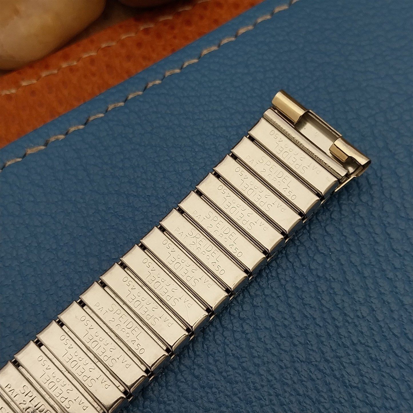 1965 Vintage 17.2mm 17mm Gold-Fill Classic Speidel Colossus Unused Watch Band