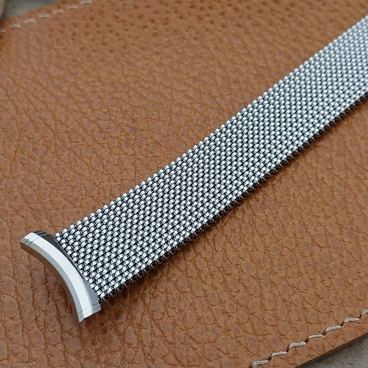 Vintage 19mm 18mm 17mm 16mm Evinger Stainless Expansion Mesh Unused Watch Band