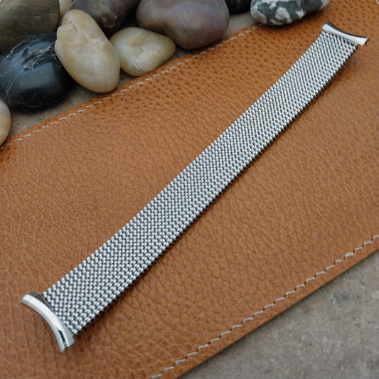 Vintage 19mm 18mm 17mm 16mm Evinger Stainless Expansion Mesh Unused Watch Band