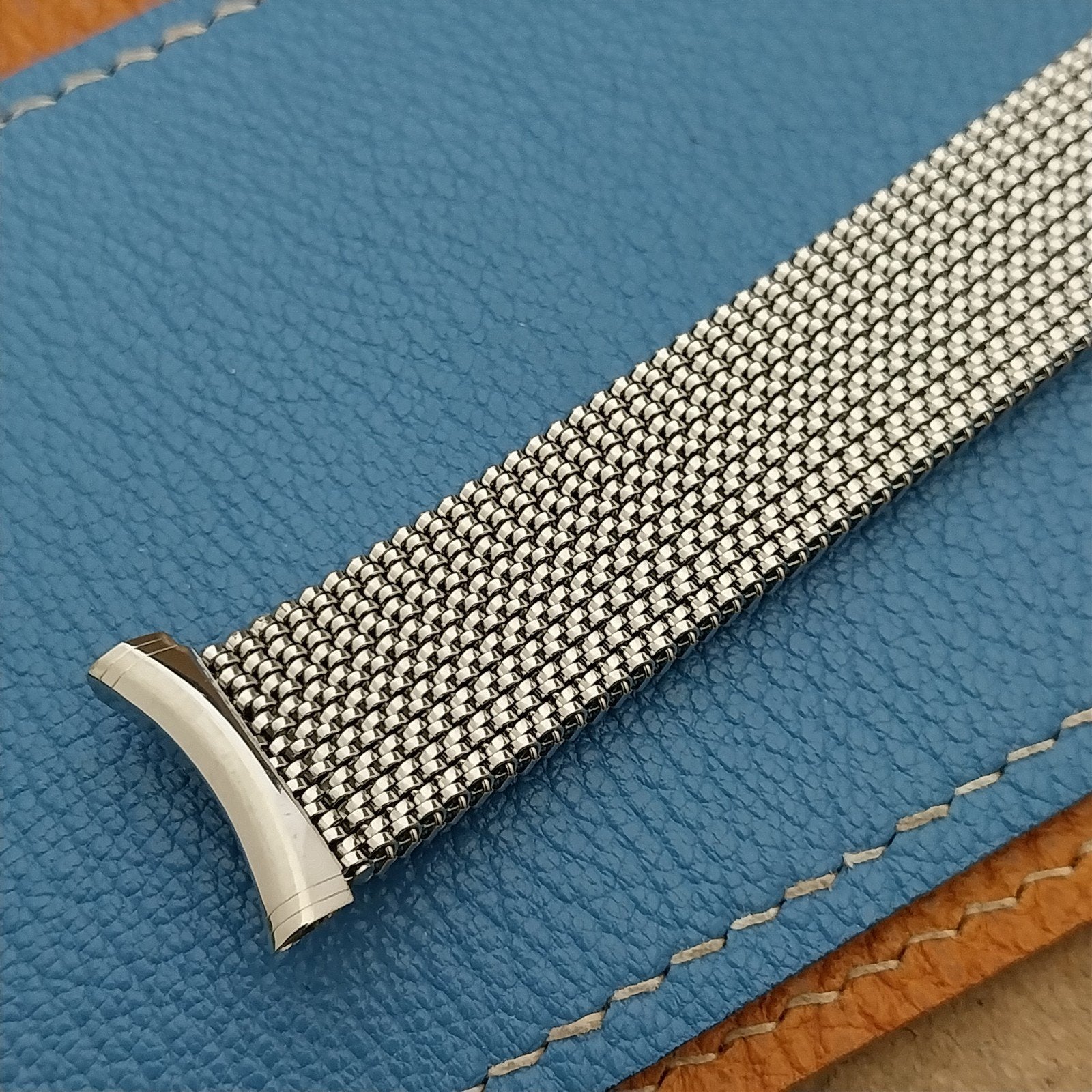 Vintage 19mm 18mm 17mm 16mm Evinger Stainless Expansion Mesh Unused Watch Band