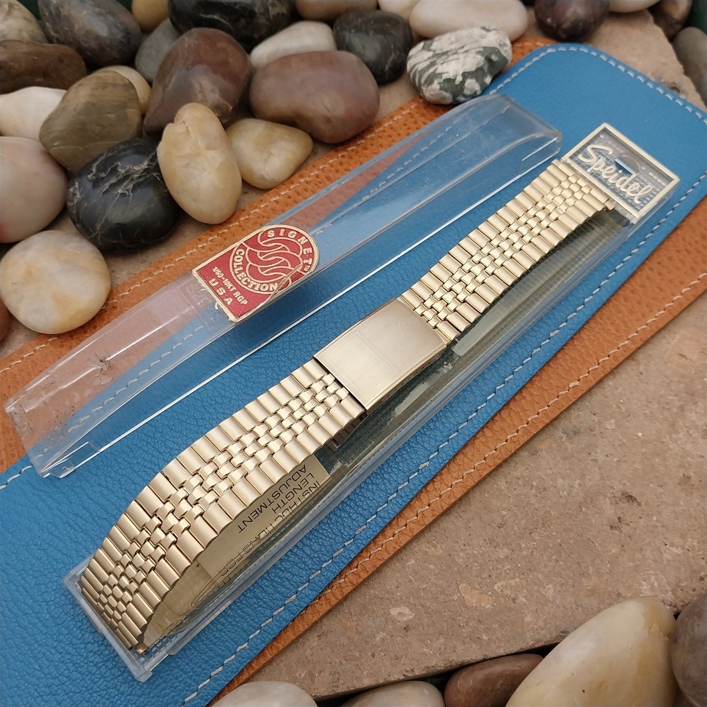 Vintage 18mm 19mm 20mm Rolled Gold Plate Classic 1980s Unused Watch Band