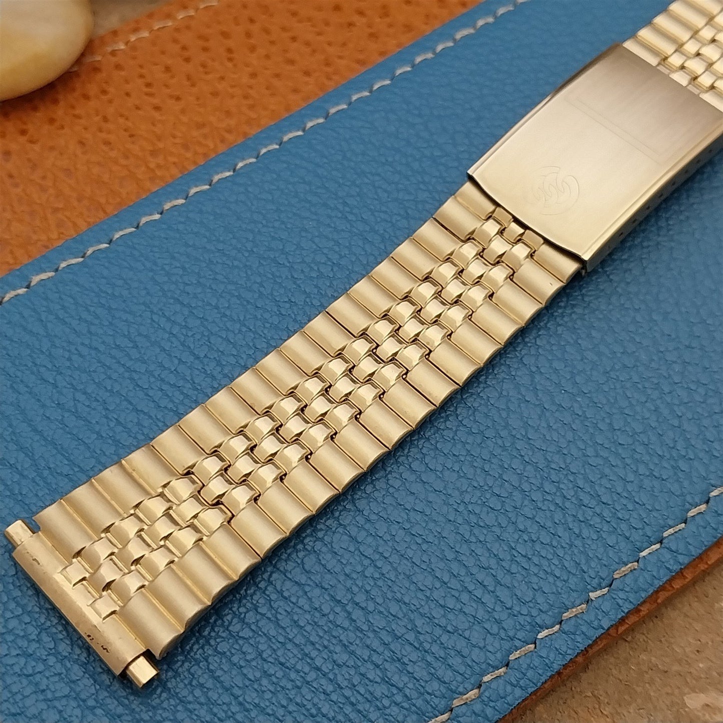 Vintage 18mm 19mm 20mm Rolled Gold Plate Classic 1980s Unused Watch Band