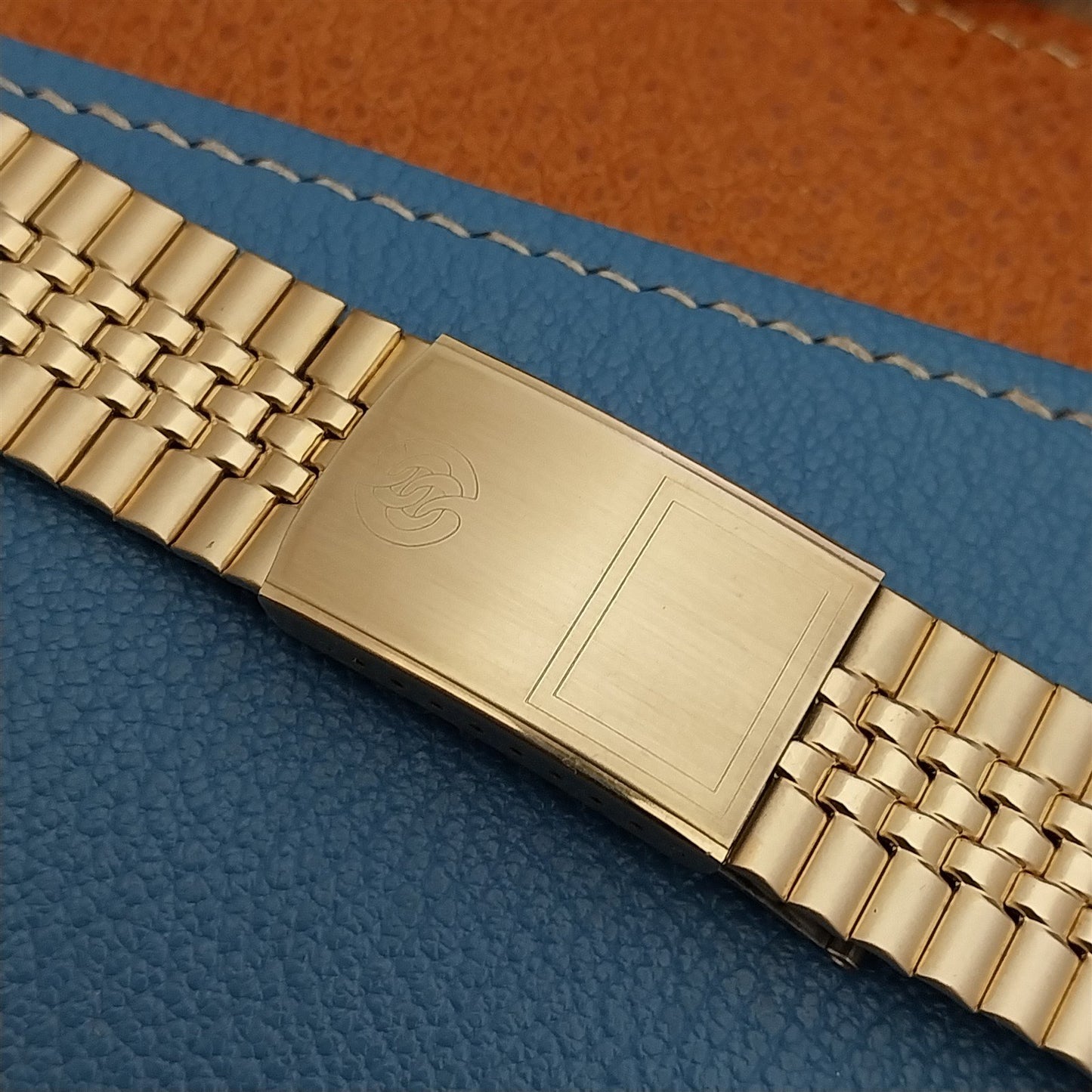 Vintage 18mm 19mm 20mm Rolled Gold Plate Classic 1980s Unused Watch Band