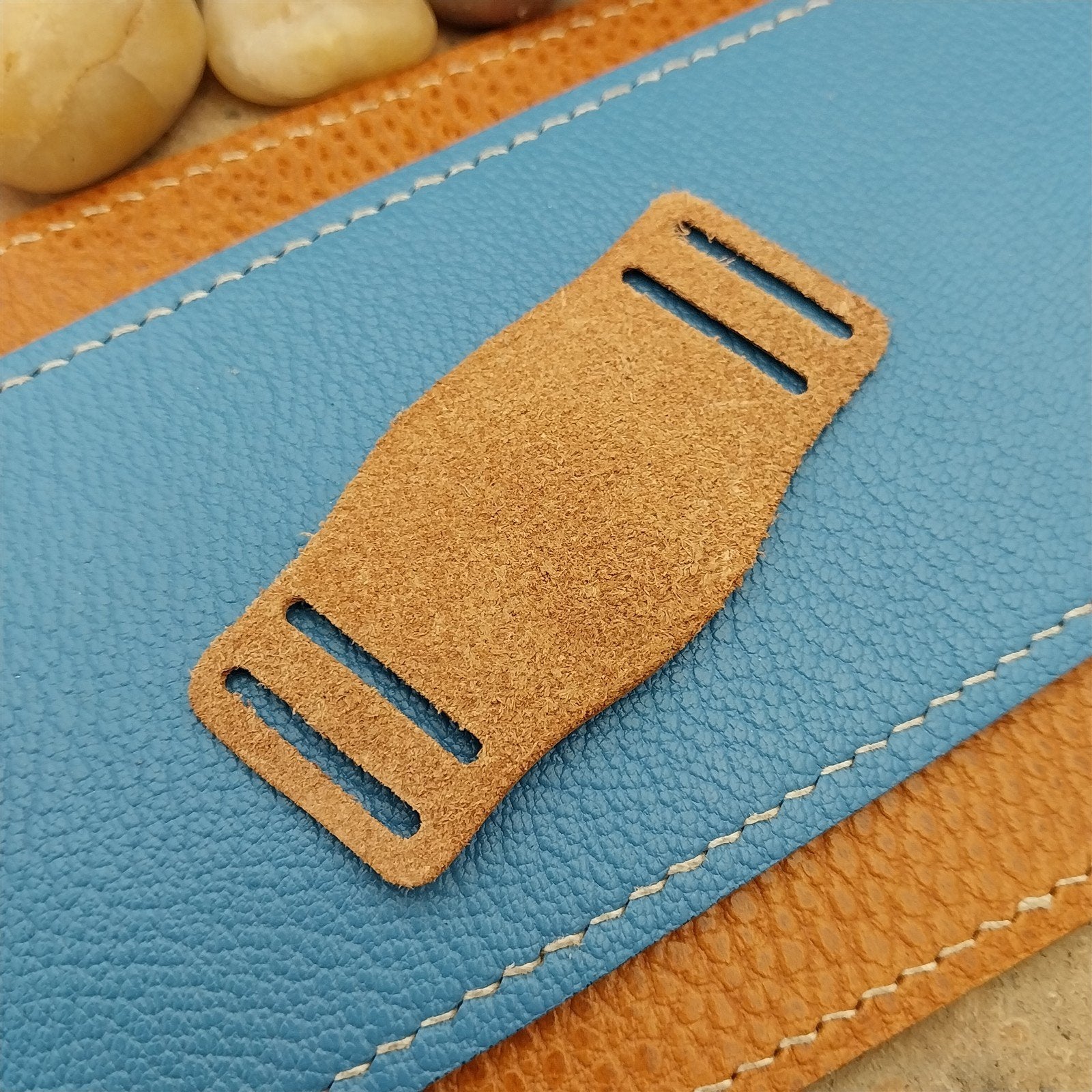 5/8" 16mm Vintage Style Bund Pad English Bridle Leather USA Made