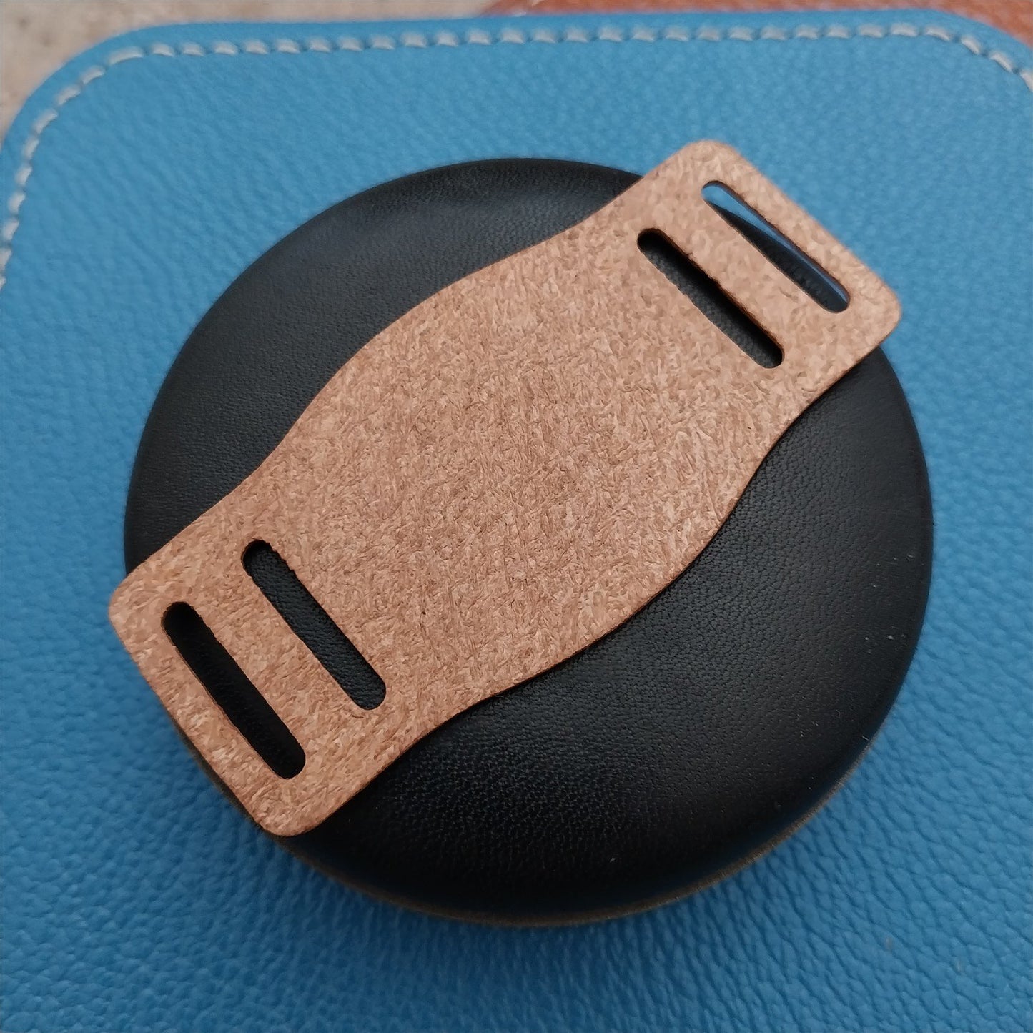 5/8" 16mm Vintage Style Bund Pad English Bridle Leather USA Made