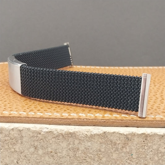 Stainless Steel Evinger Mesh Stretch 19mm 18mm 17mm Unused Vintage Watch Band