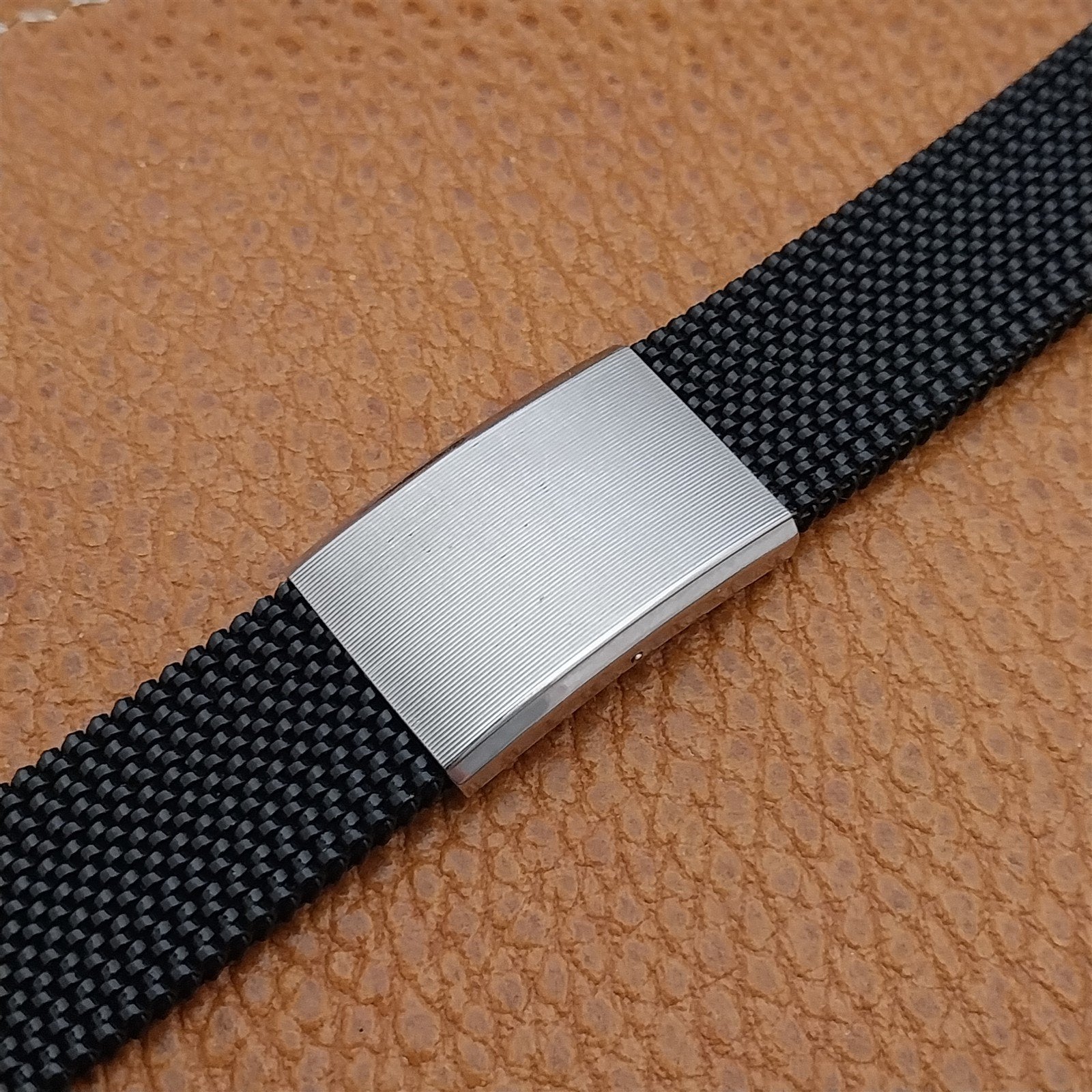 Stainless Steel Evinger Mesh Stretch 19mm 18mm 17mm Unused Vintage Watch Band