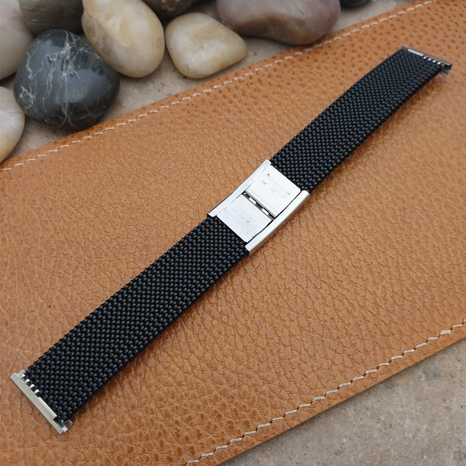 Stainless Steel Evinger Mesh Stretch 19mm 18mm 17mm Unused Vintage Watch Band