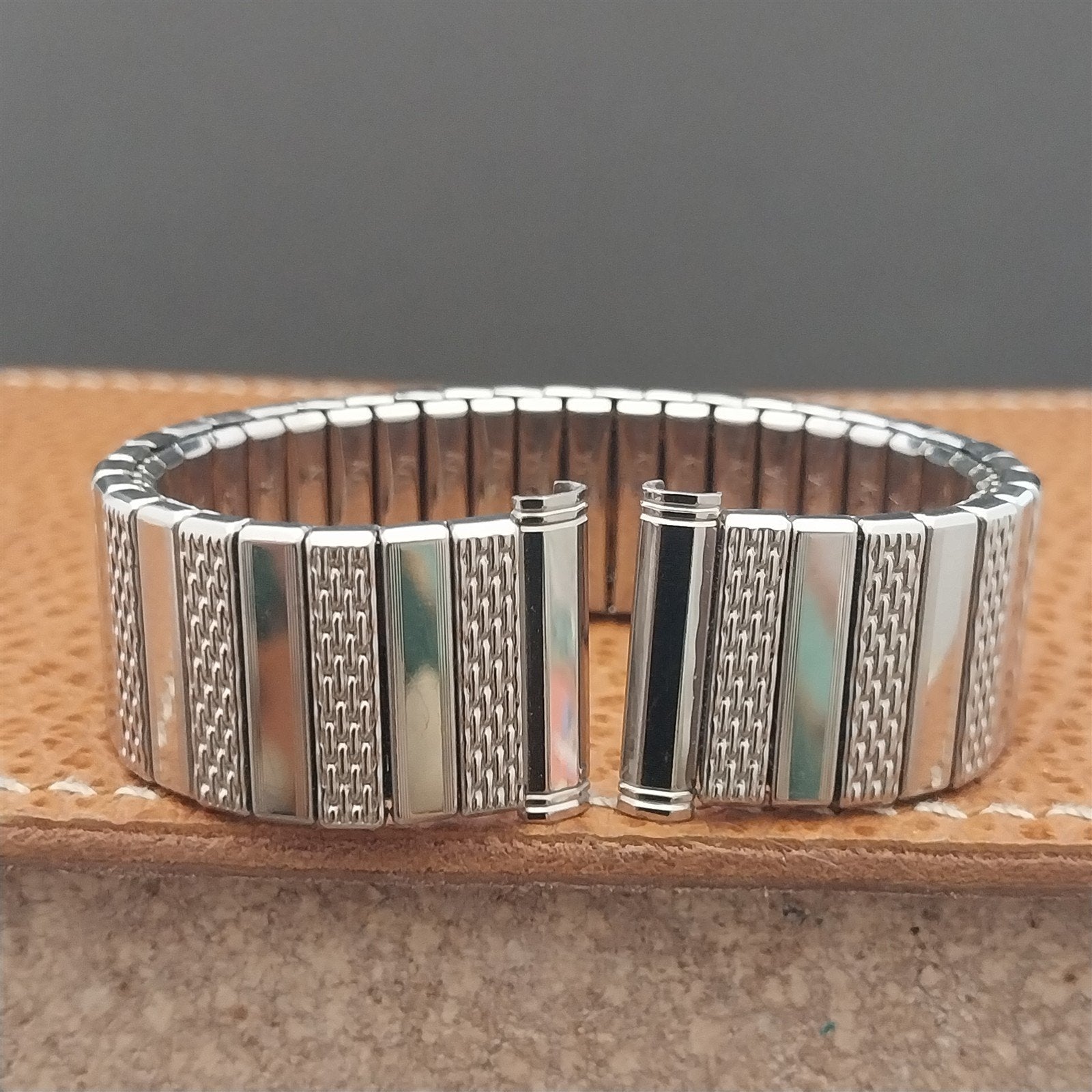 Vintage Kreisler 19mm 18mm 17mm Stainless Steel Classic 1960s Unused Watch Band