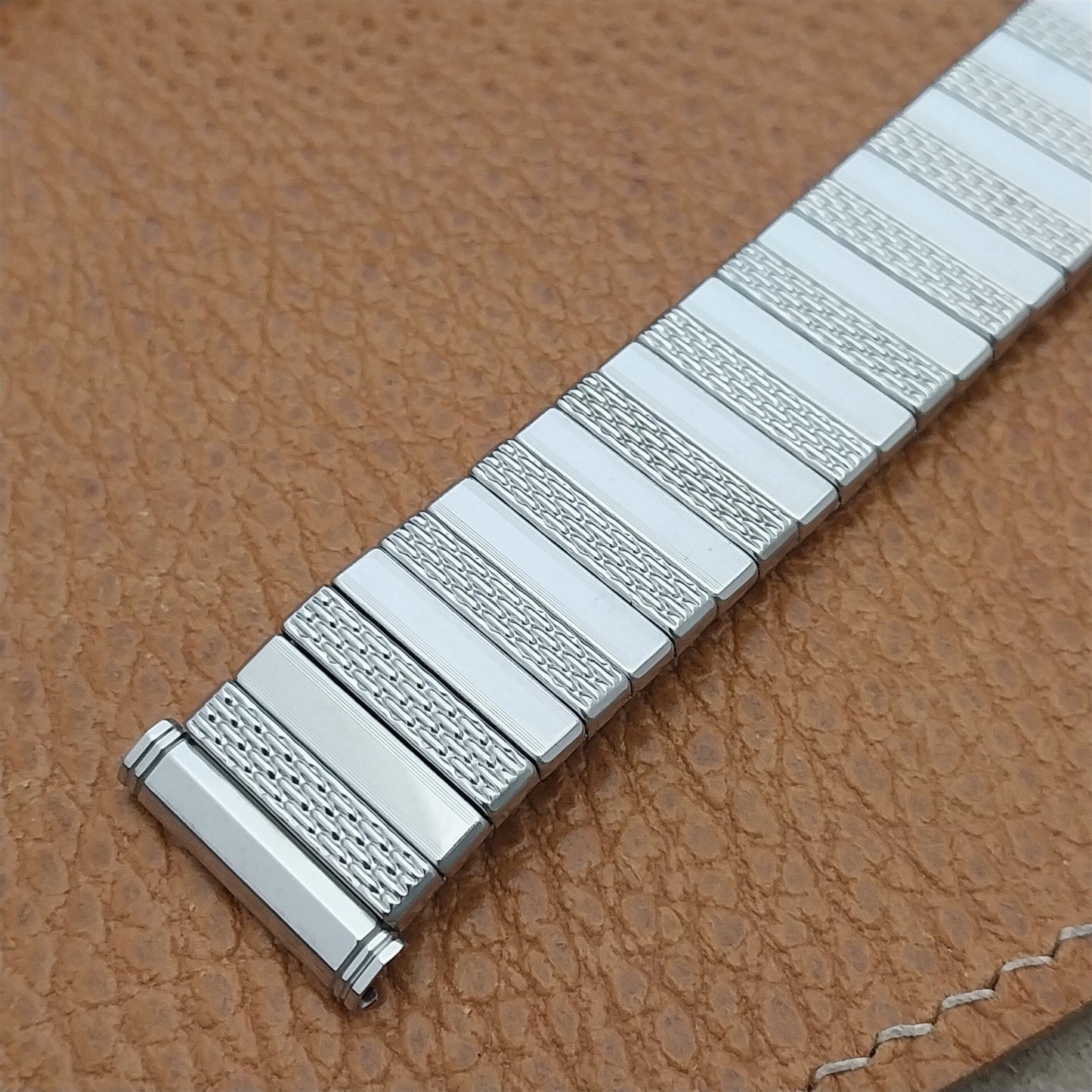 Vintage Kreisler 19mm 18mm 17mm Stainless Steel Classic 1960s Unused Watch Band