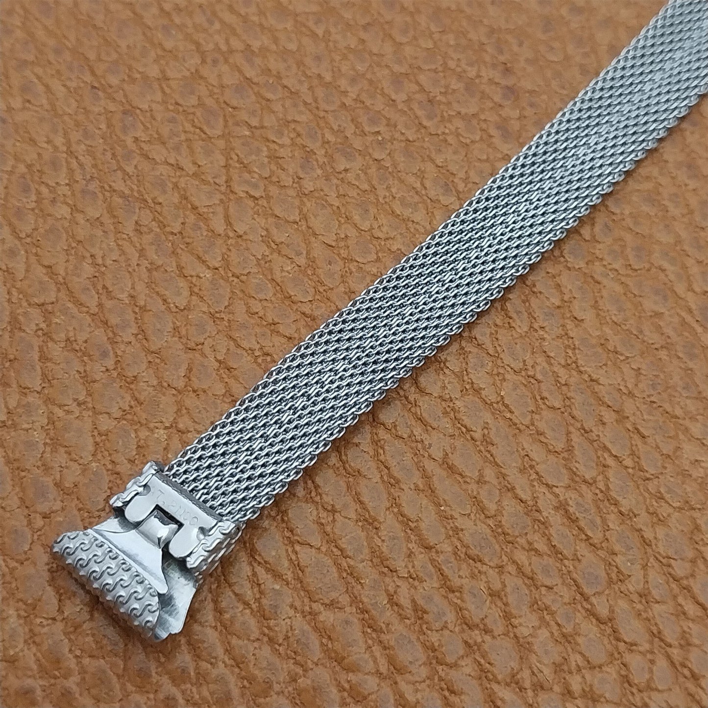 1920s-1930s Chromium Plated Wire-Lug Womens NOS Unused Art Deco Watch Bracelet