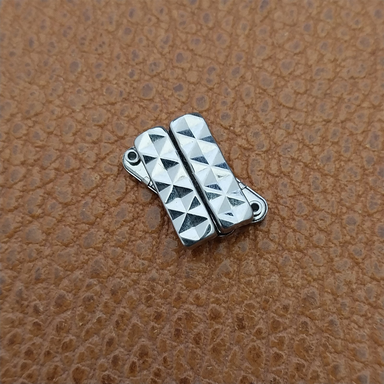 JB Champion Stainless Steel Expansion Band Link add Length to Vintage Watch Band