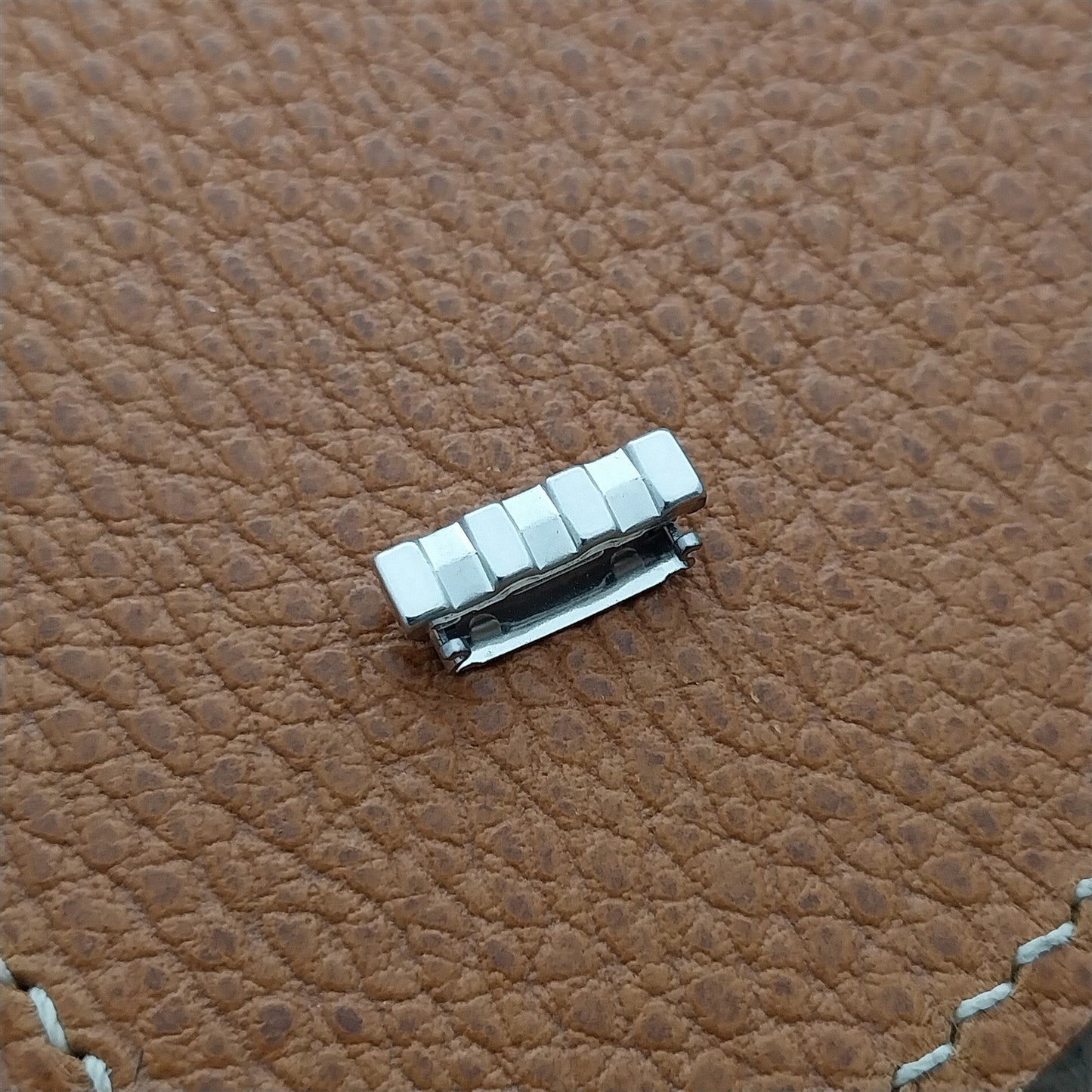 1 Kreisler White Gold Filled Unused LINK add 4mm to Vintage Watch Band