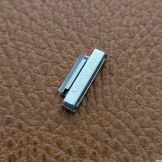 1 Kreisler DuraFlex Stainless Steel Unused LINK add 3.6mm to Vintage Watch Band