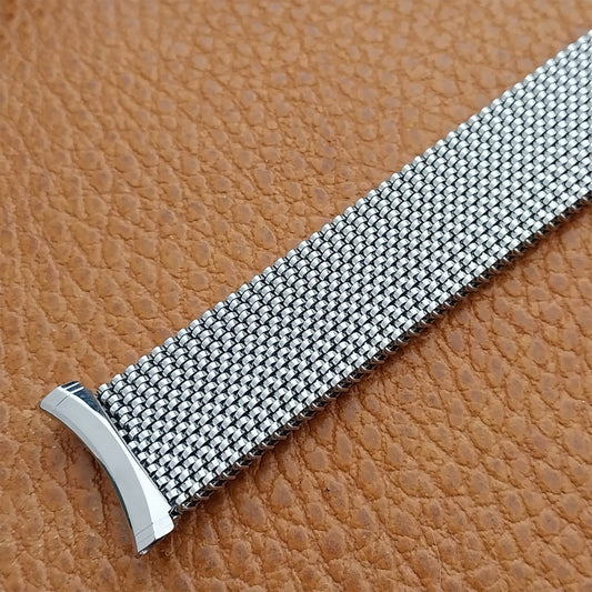 Vintage 19mm 18mm 17mm Evinger Stretch Expansion Mesh Unused NOS Watch Band