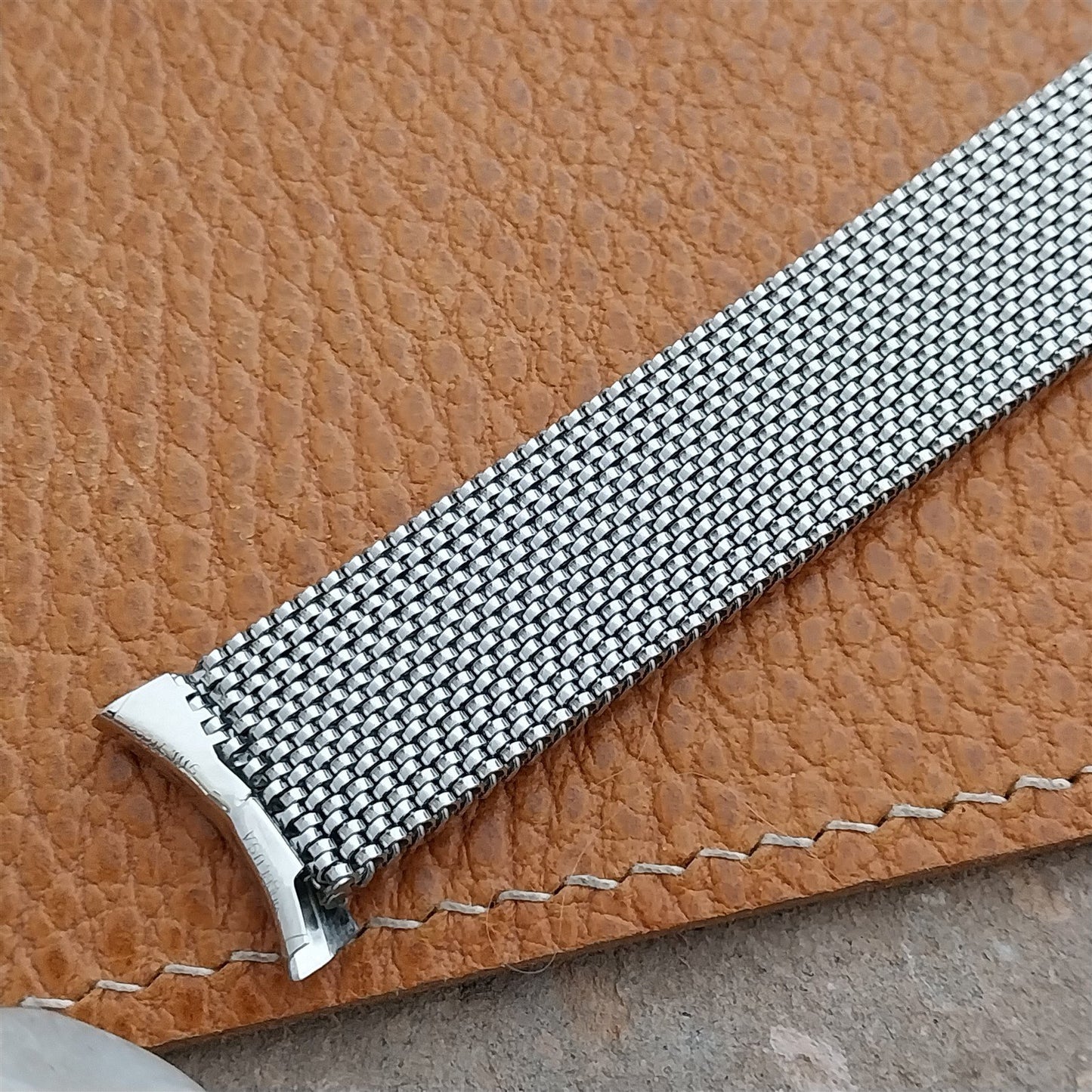 Vintage 19mm 18mm 17mm Evinger Stretch Expansion Mesh Unused NOS Watch Band